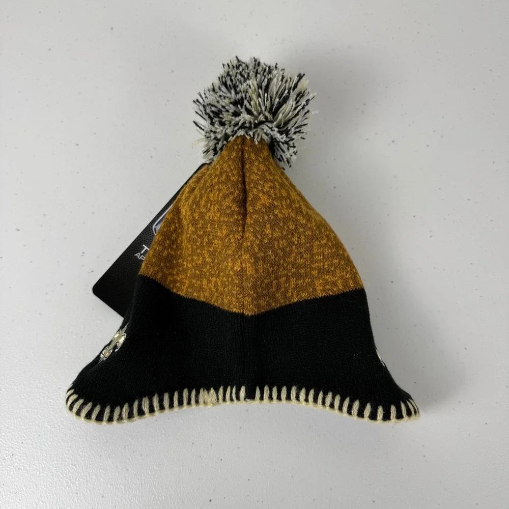 NFL Team Apparel Infant Kids New‎ Orleans Saints Knit Beanie Hat Football NEW